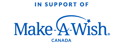 in support of make a wish canada